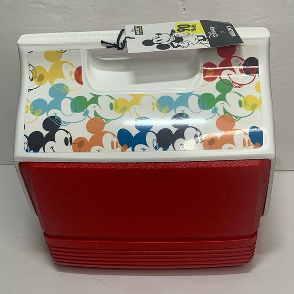 Disney Mickey Mouse 4 Qt Playmate Cooler Limited Edition New - Picture 2 of 7